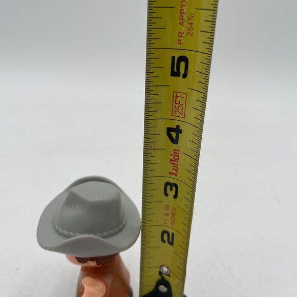 Little People Cowboy Hat Holding Chicken Figurine Toy 3” - Picture 7 of 7